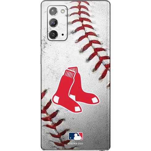 MLB Boston Red Sox Game Ball Galaxy Note20 5G Skin